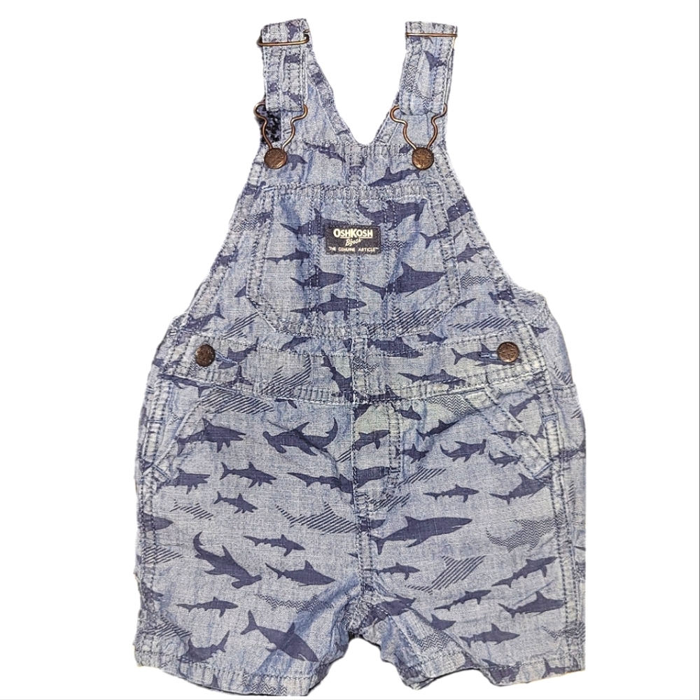 Oshkosh shark overalls